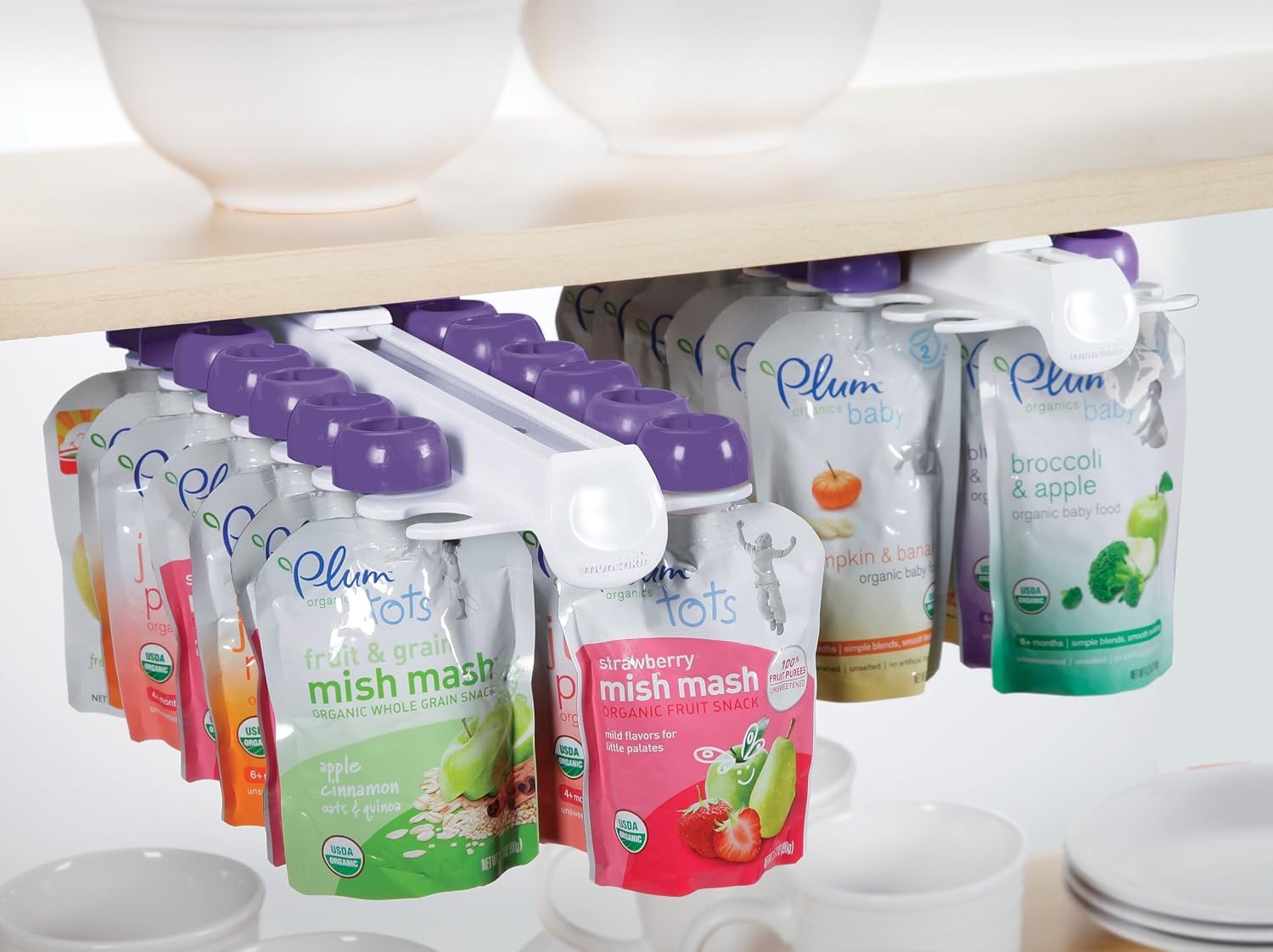 Munchkin Baby Food Pouch Organizers - 2 Pcs