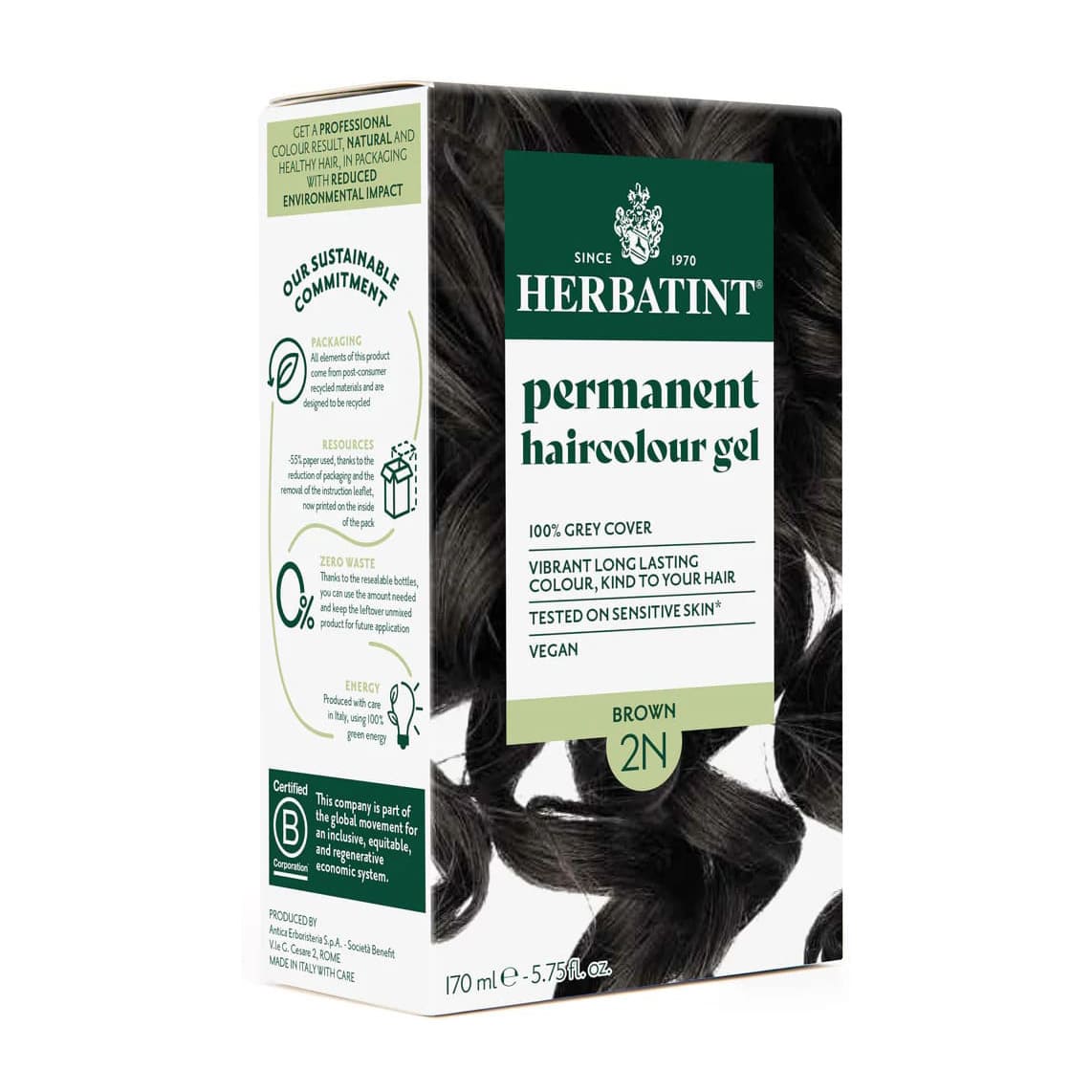 Herbatint Permanent Haircolour Gel - 170ml