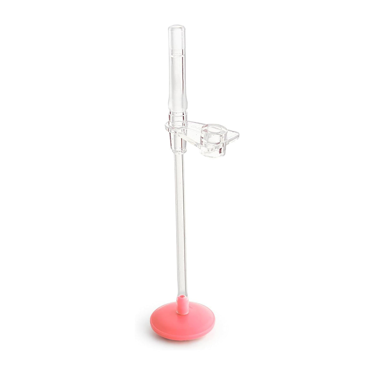 Munchkin Any Angle Click Lock Weighted Pink Straw Cup (12m+) - 296ml