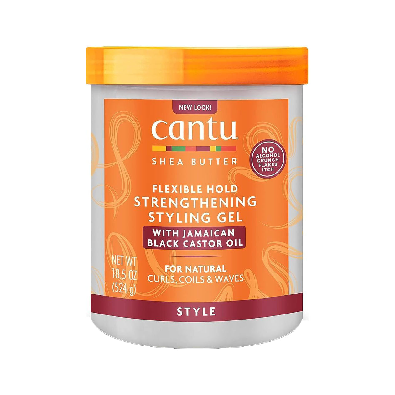 Cantu Shea Butter Maximum Hold Strengthening Styling Gel - 524gm