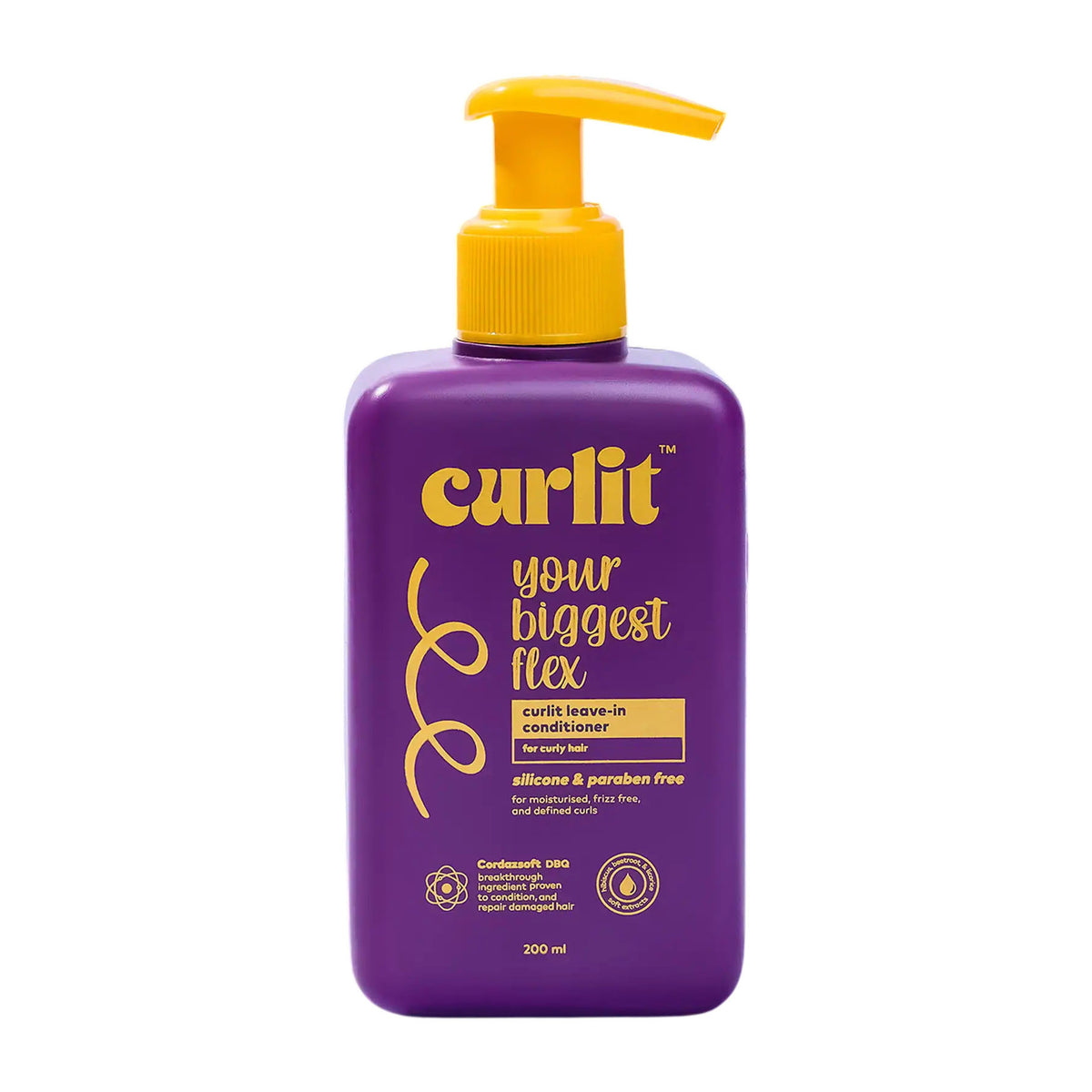 Curlit Leave In Conditioner For Curly Hair - 200ml