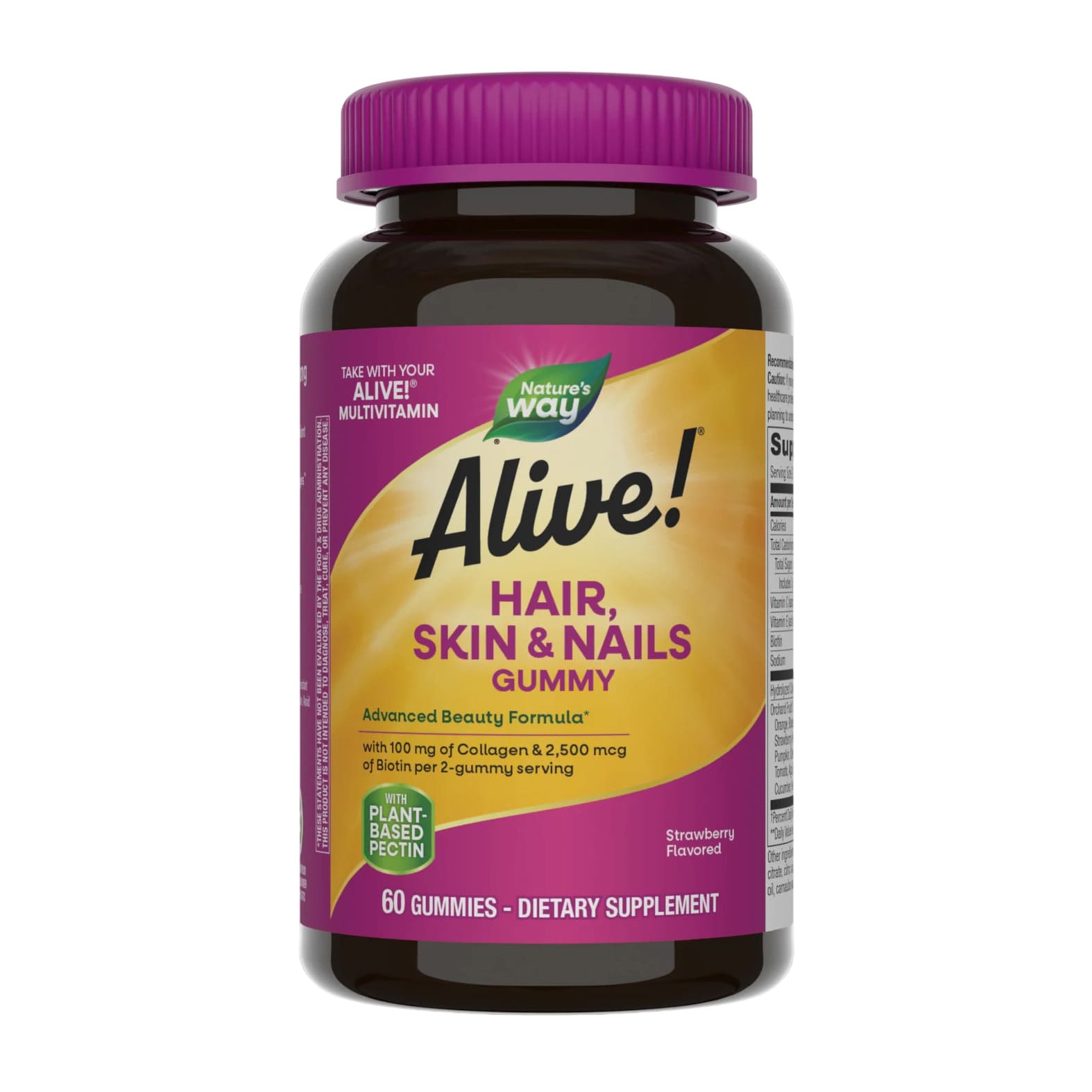 Nature’s Way Alive Hair, Skin, & Nails Gummies - 60 Gummies