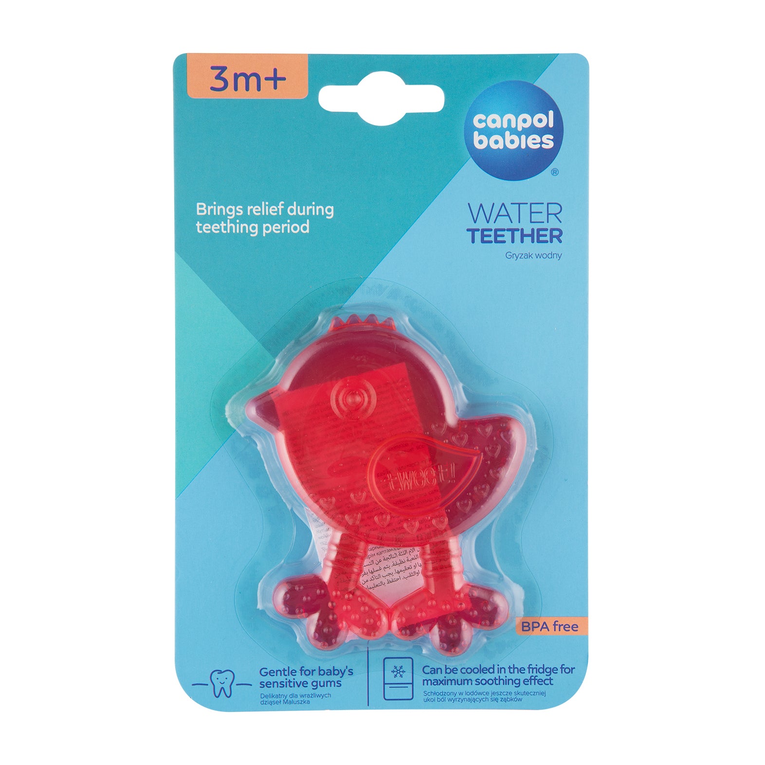 Canpol Babies Water Teether (3m+) - Birdie