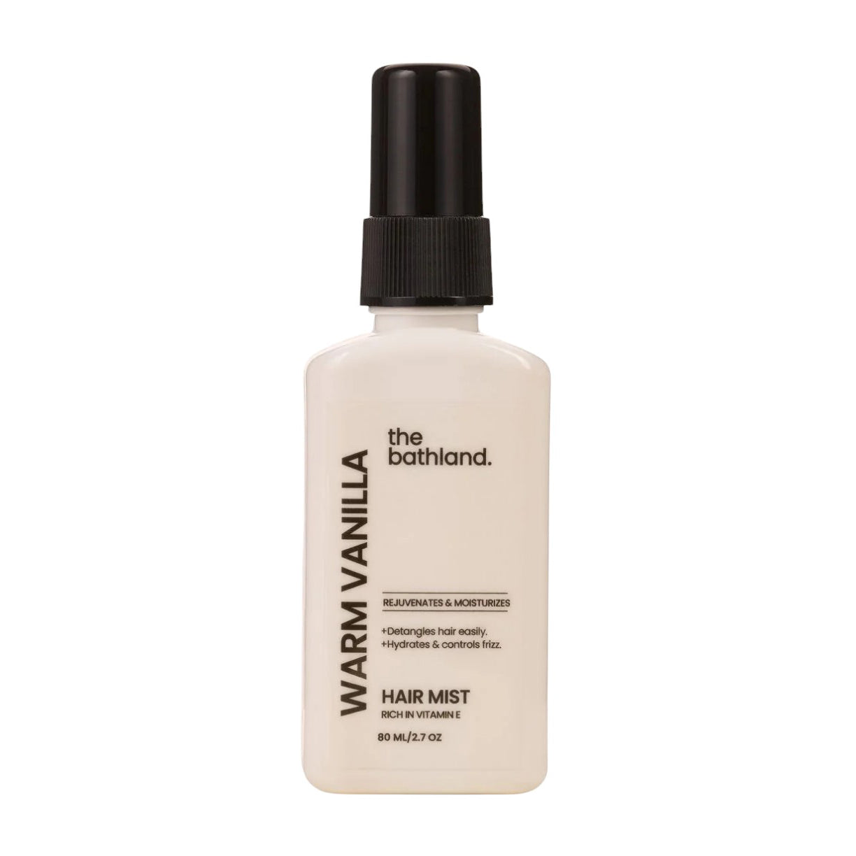 The Bathland Rejuvenates & Moisturizes Warm Vanilla Hair Mist - 80ml