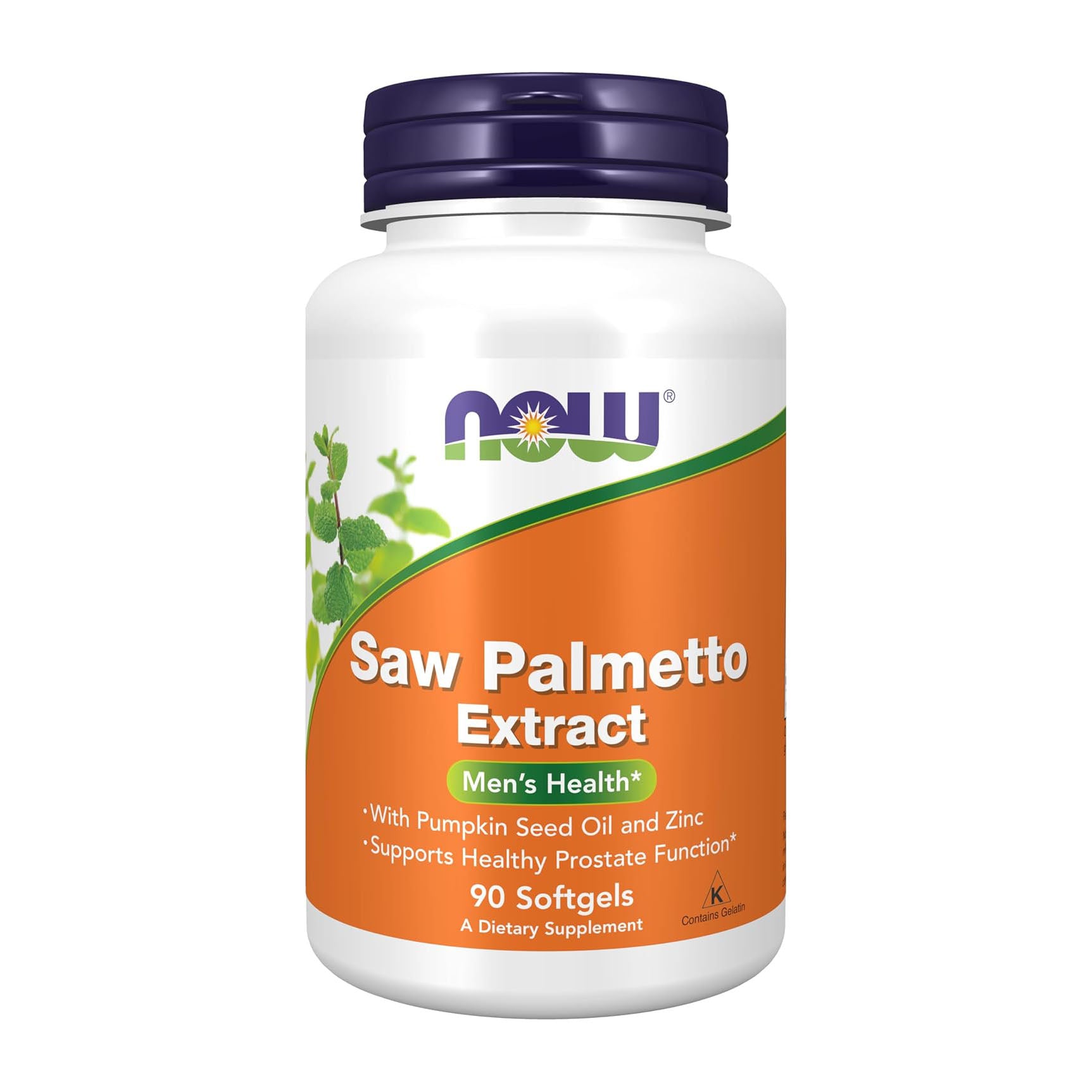 Now Saw Palmetto Extract Softgels - 90 Softgels