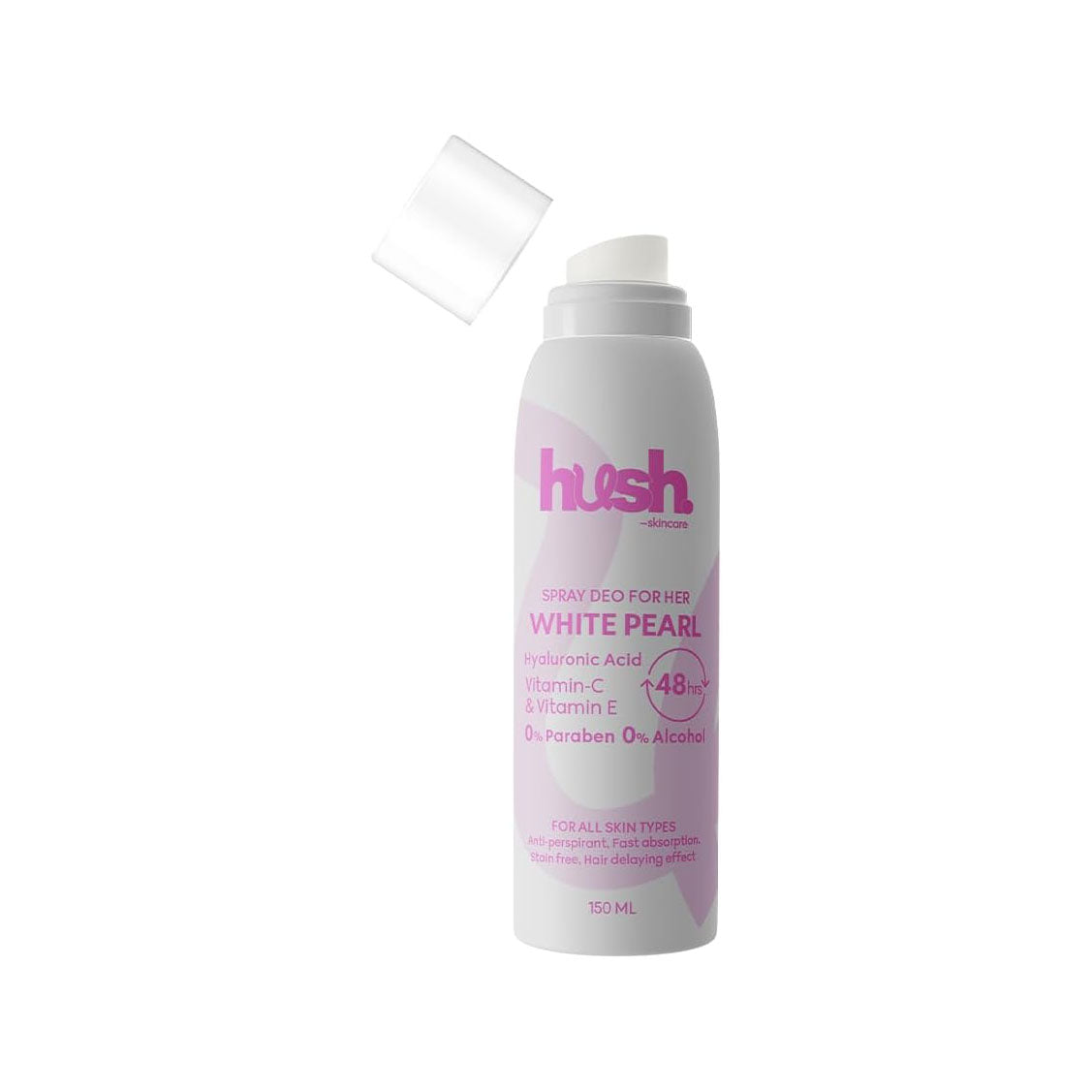 Hush White Pearl Deodorant Spray For Her - 50ml