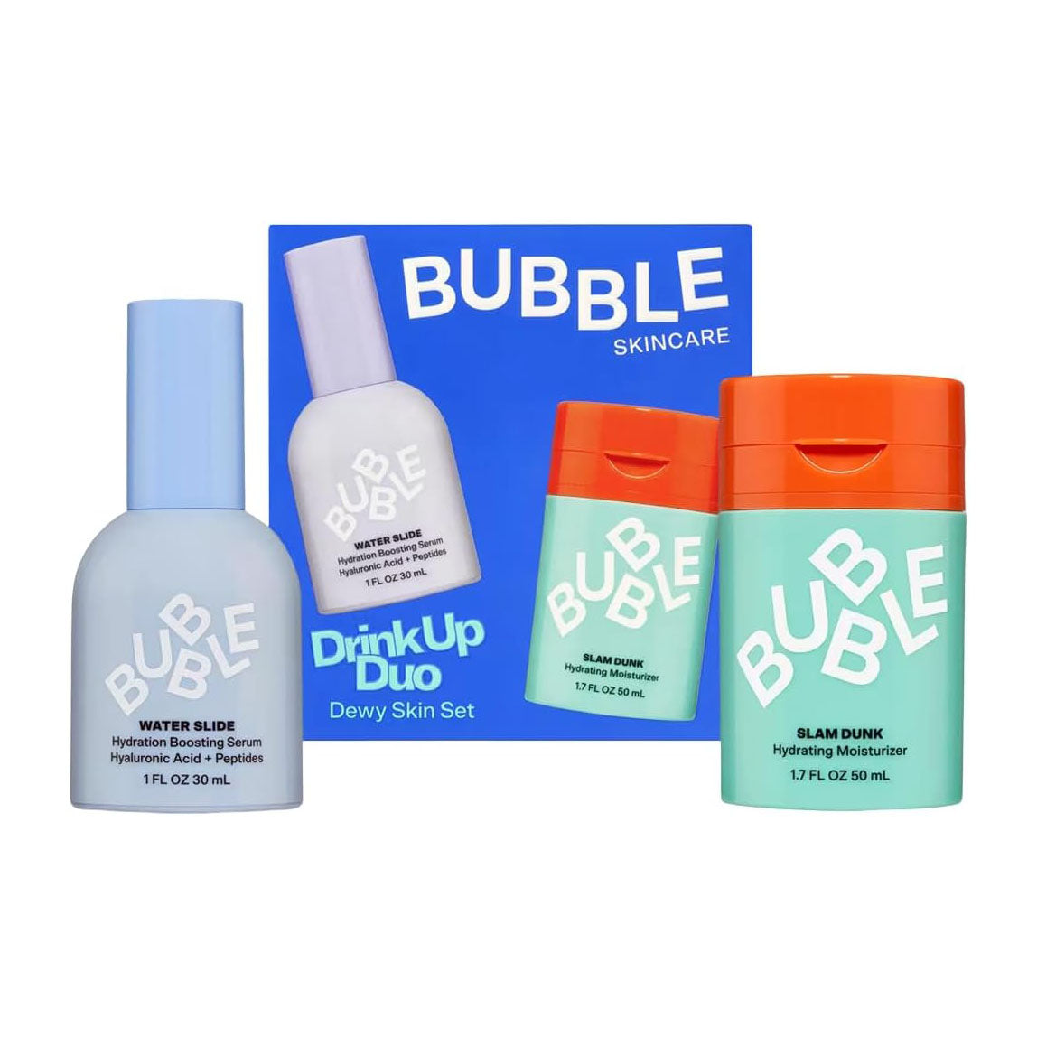 Bubble Skincare Drink Up Duo Dewy Skin Set