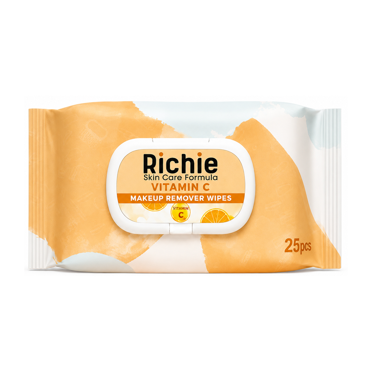 Richie Vitamin C Makeup Remover Wipes - 25 Wipes
