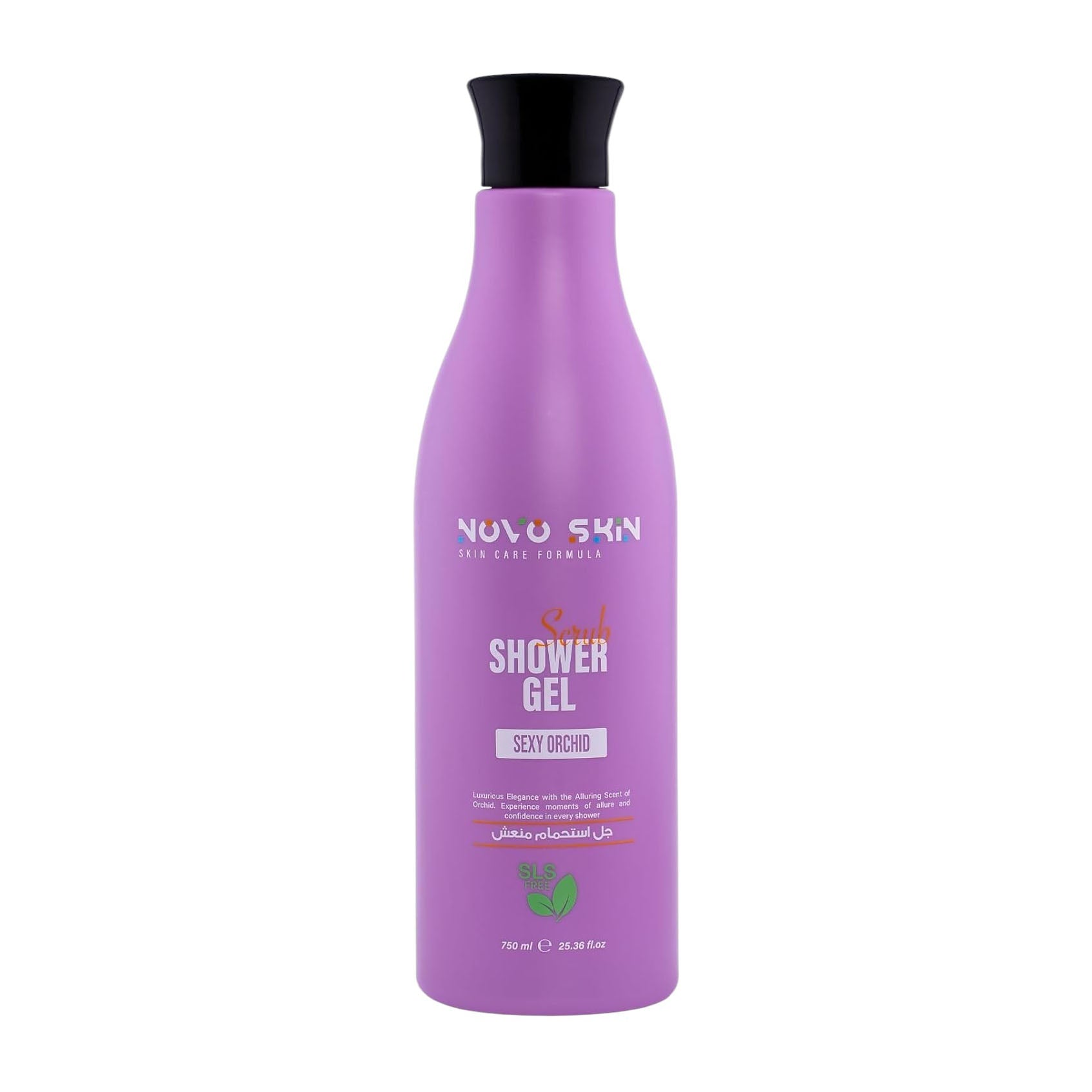 Novo Skin Sexy Orchid Shower Gel Scrub - 750ml