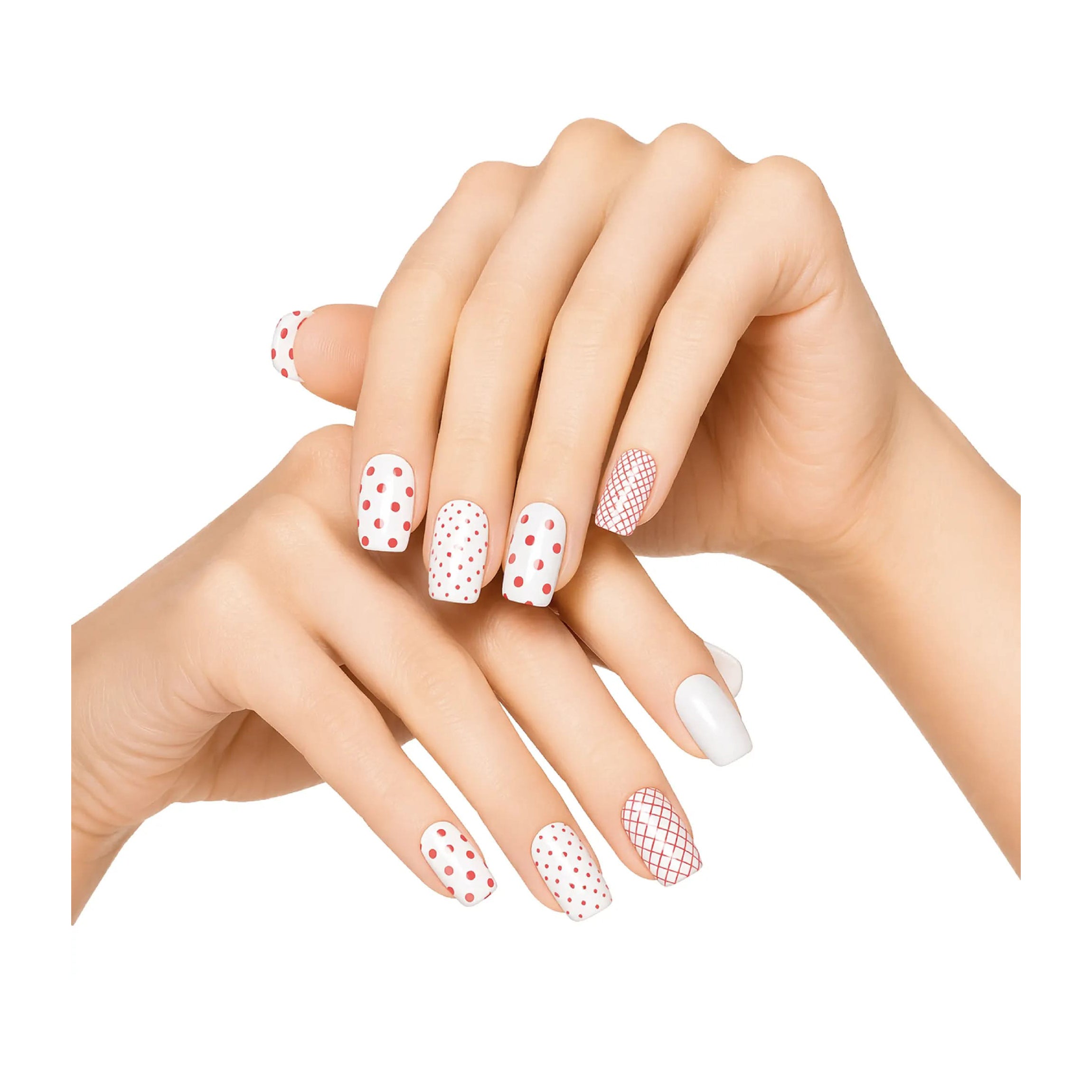 Yolo Squoval Short Pro Nails - SS-122-Dotty