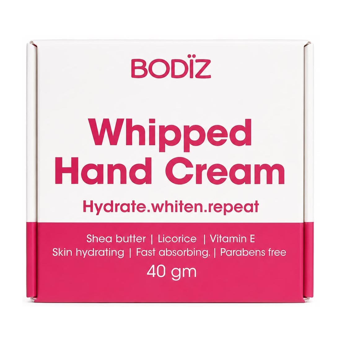 Bodiz Whipped Hand Cream - 40gm