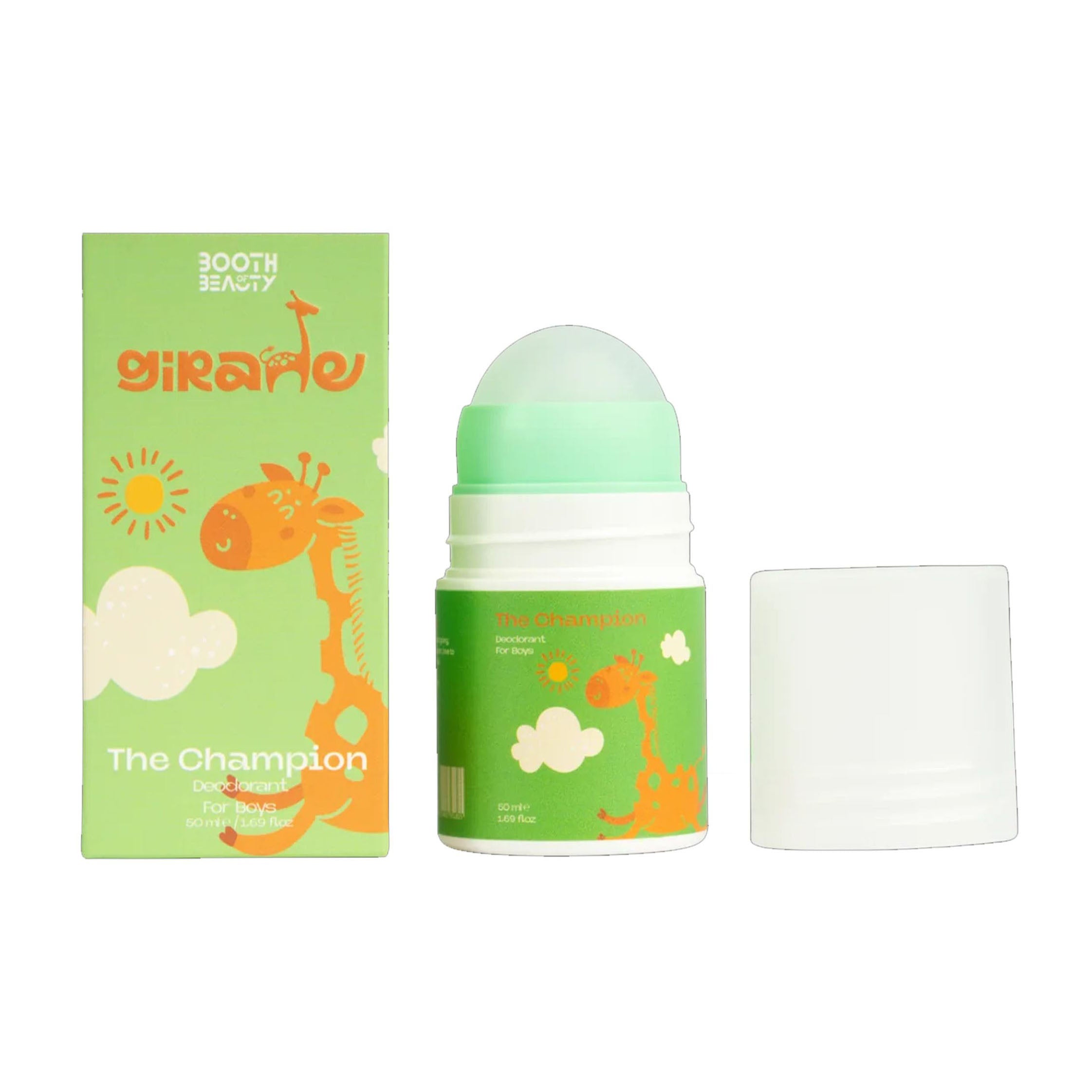 Giraffe The Champion Deodorant Roll On For Boys - 50ml