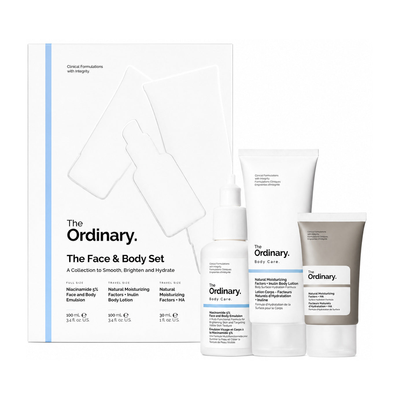 The Ordinary The Face and Body Set