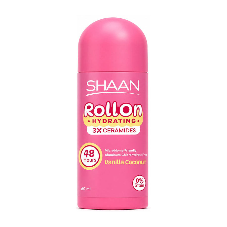 Shaan Vanilla Coconut Hydrating Antiperspirant Roll On - 60ml