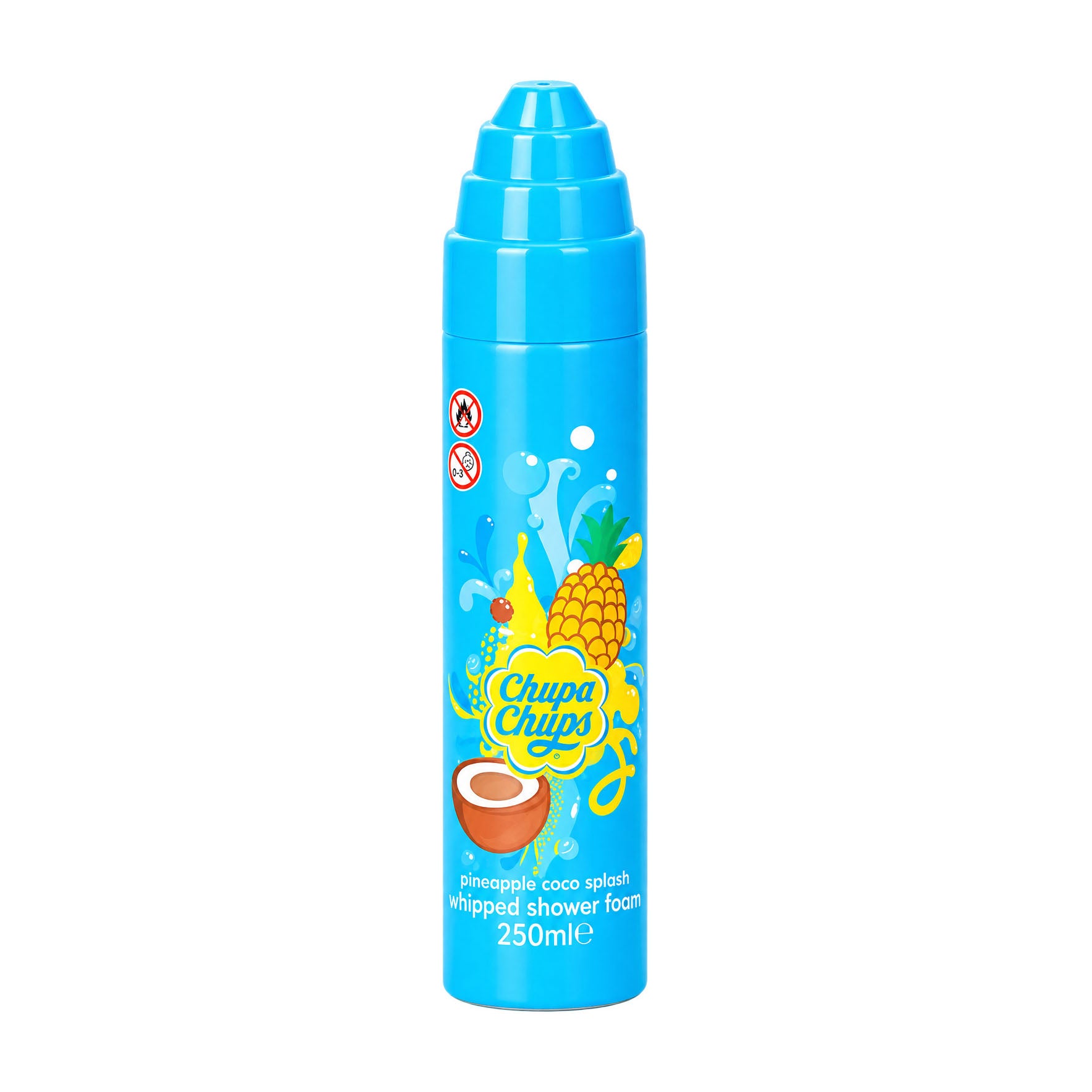 Chupa Chups Pineapple Coco Splash Whipped Shower Foam - 250ml