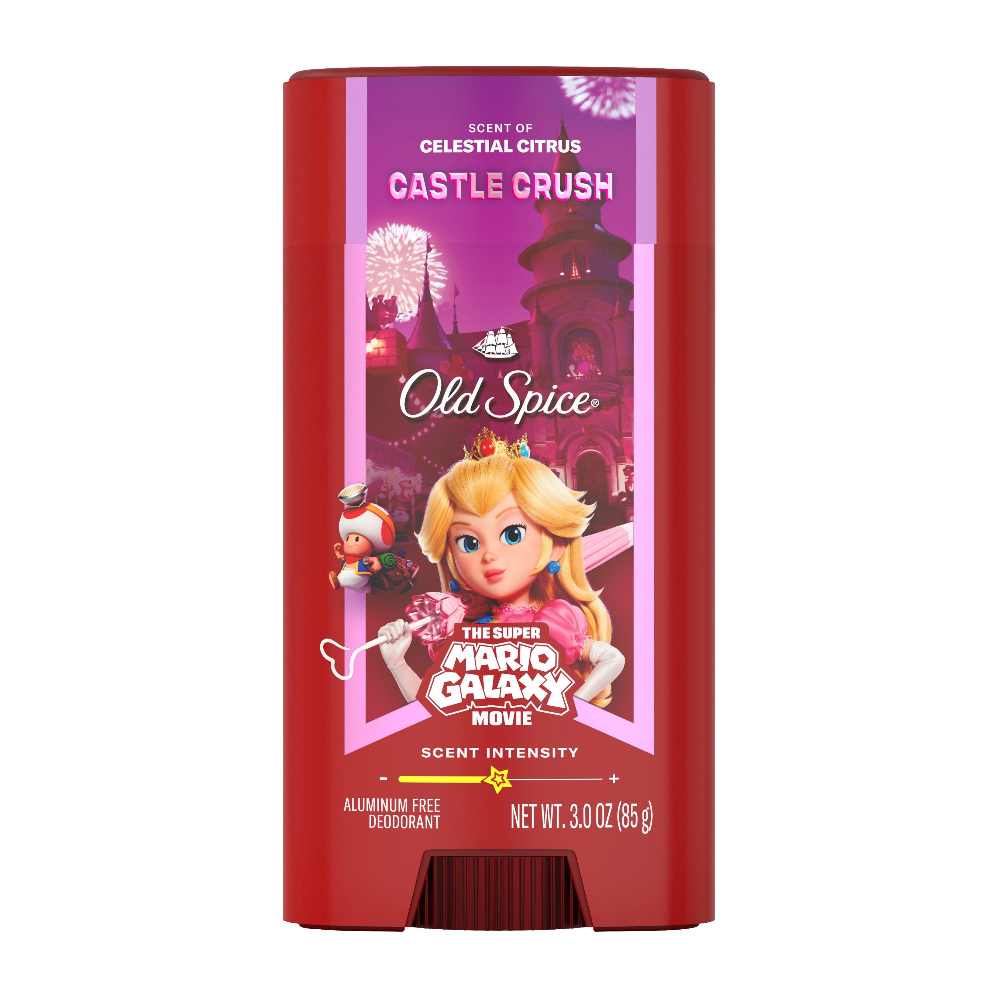 Old Spice The Super Mario Galaxy Movie Castle Crush Deodorant Stick - 85gm
