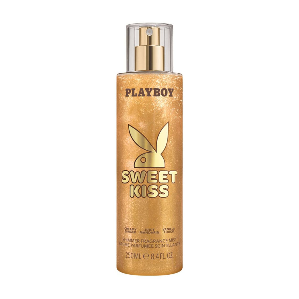 Playboy Sweet Kiss Shimmer Fragrance Mist Unisex - 250ml