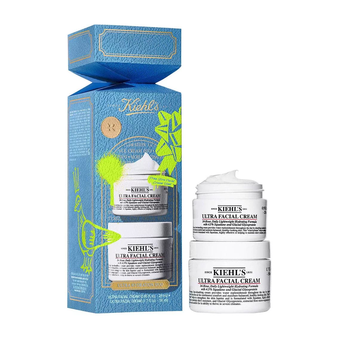 Kiehl's Since 1851 Ultra Hydration Duo Moisturizer Face Cream Gift Set