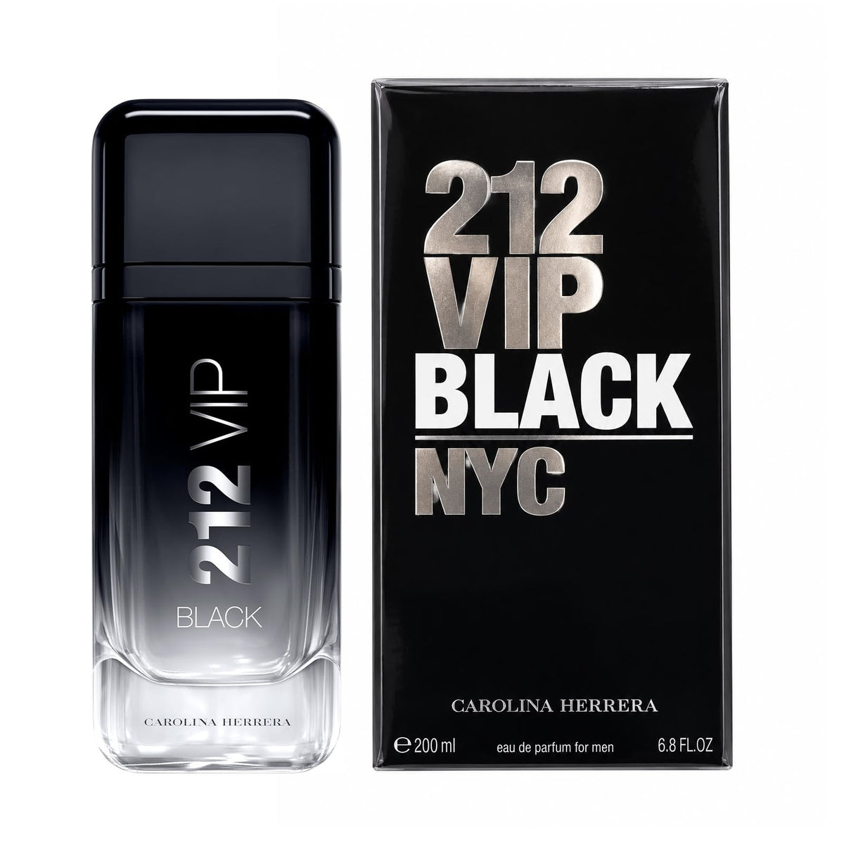 Carolina Herrera 212 Vip Black EDP For Men - 200ml