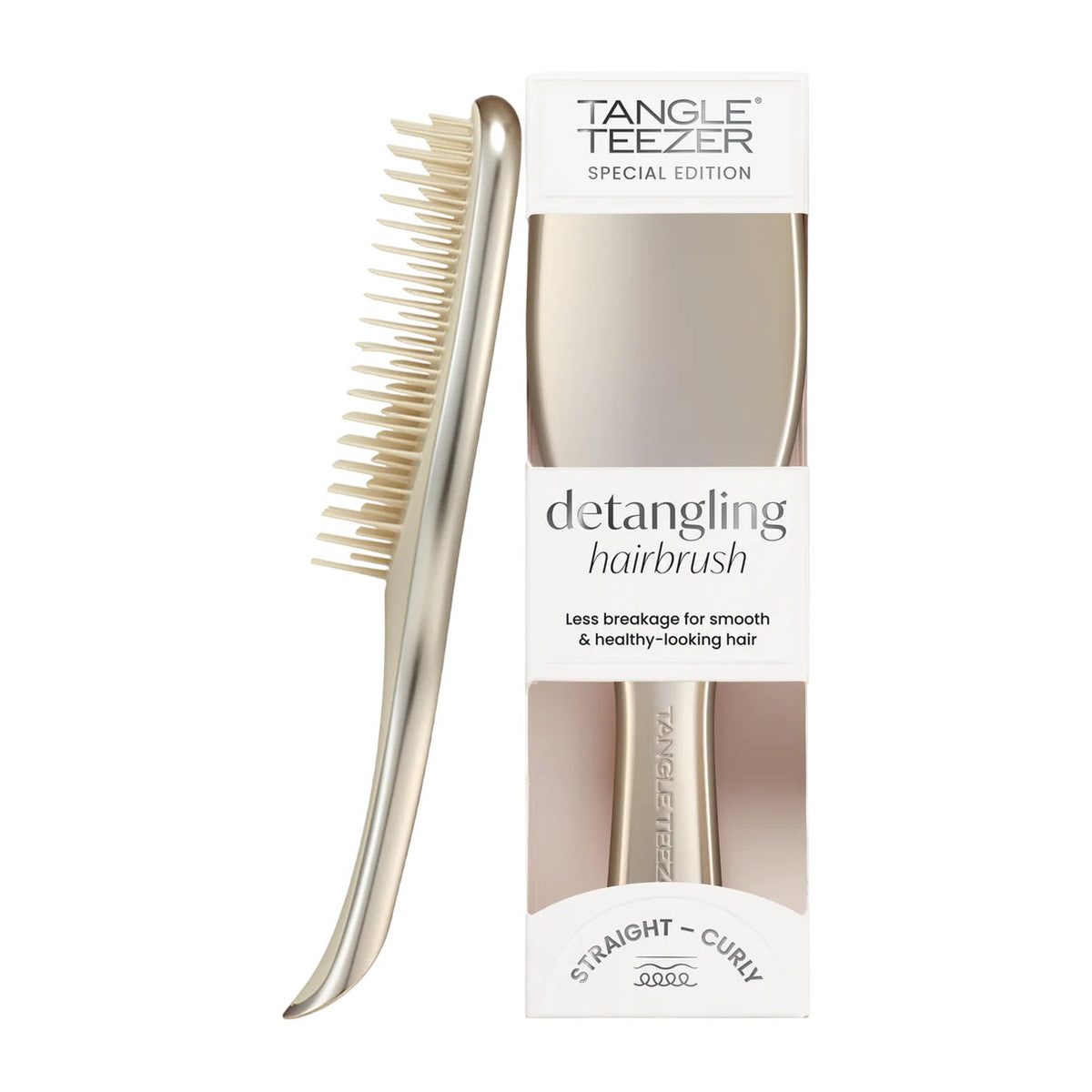Tangle Teezer Special Edition The Ultimate Detangler Chrome Hairbrush