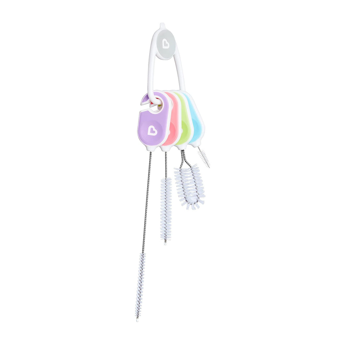 Munchkin Details Bottle & Cup Cleaning Brush Set - 4 Pcs