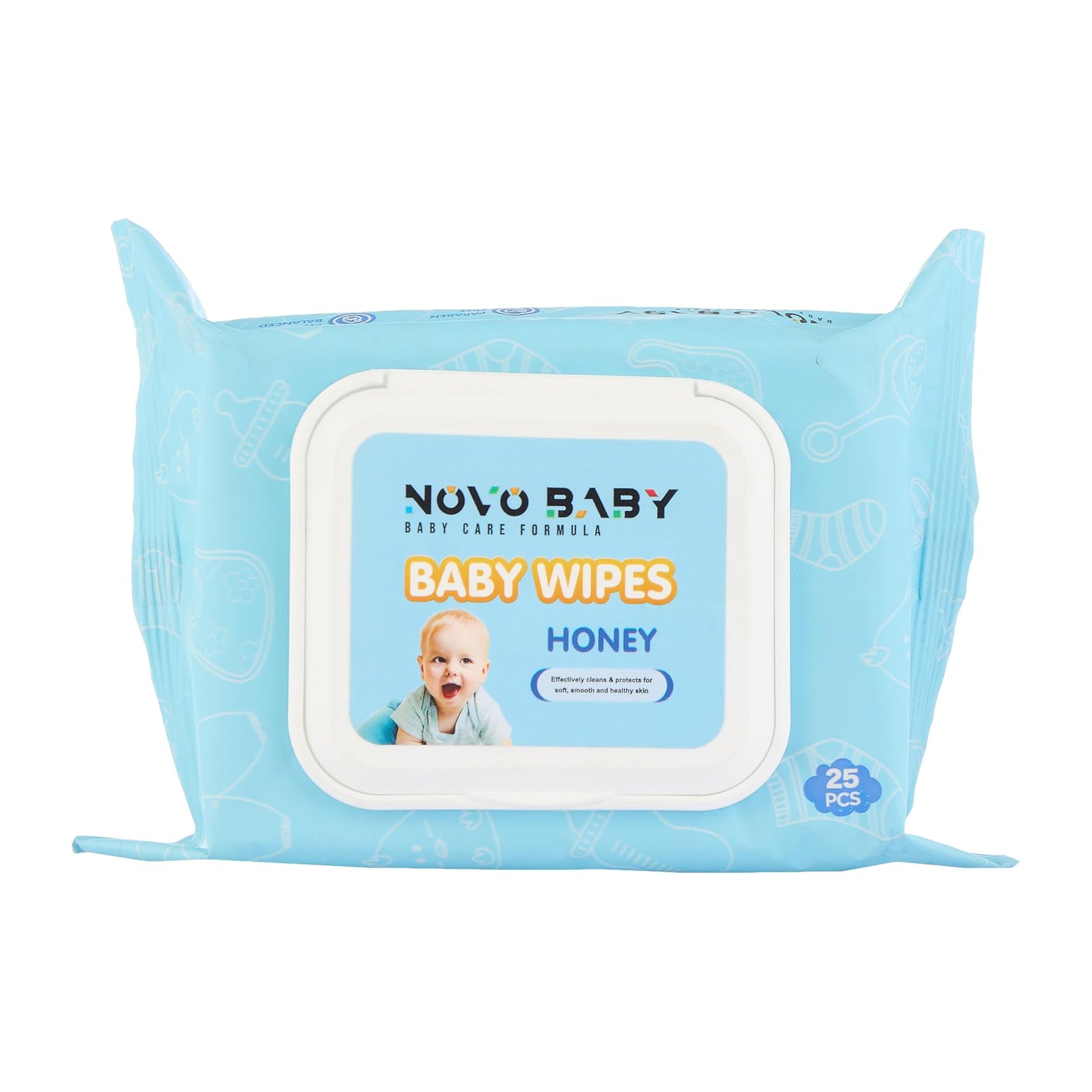 Novo Baby Honey Baby Wipes