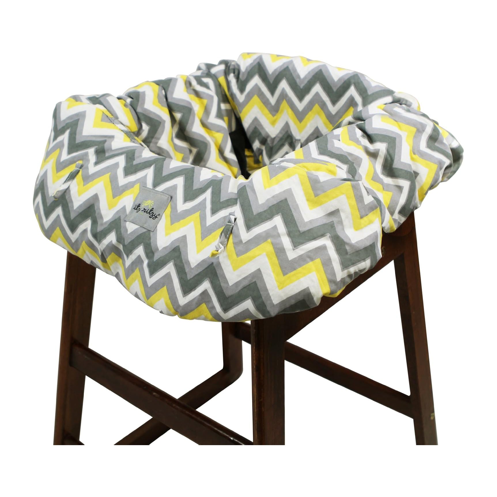 Itzy Ritzy Ritzy Sitzy Shopping Cart & HighChair Cover - Sunshine Chevron