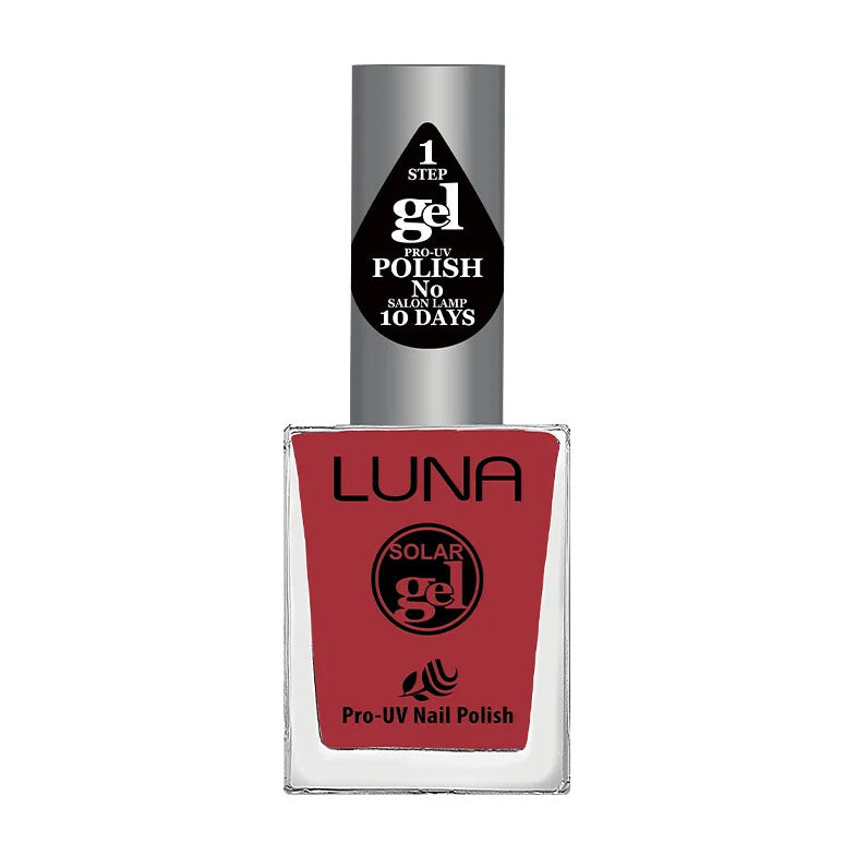 Luna Solar Gel Hologram Aqua Metallic Nail Polish - 10ml