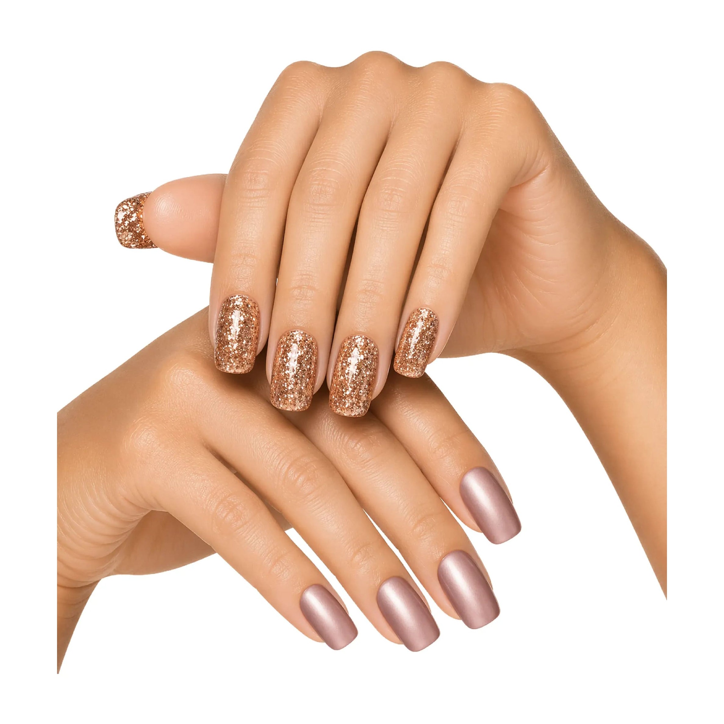 Yolo Squoval Short Pro Nails - SS-107-Champaign