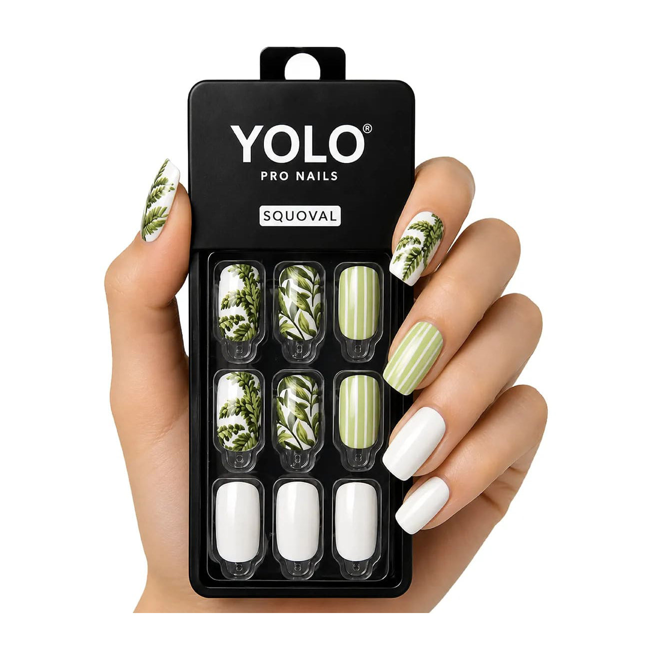 Yolo Squoval Short Pro Nails - SS-113-Bamboo