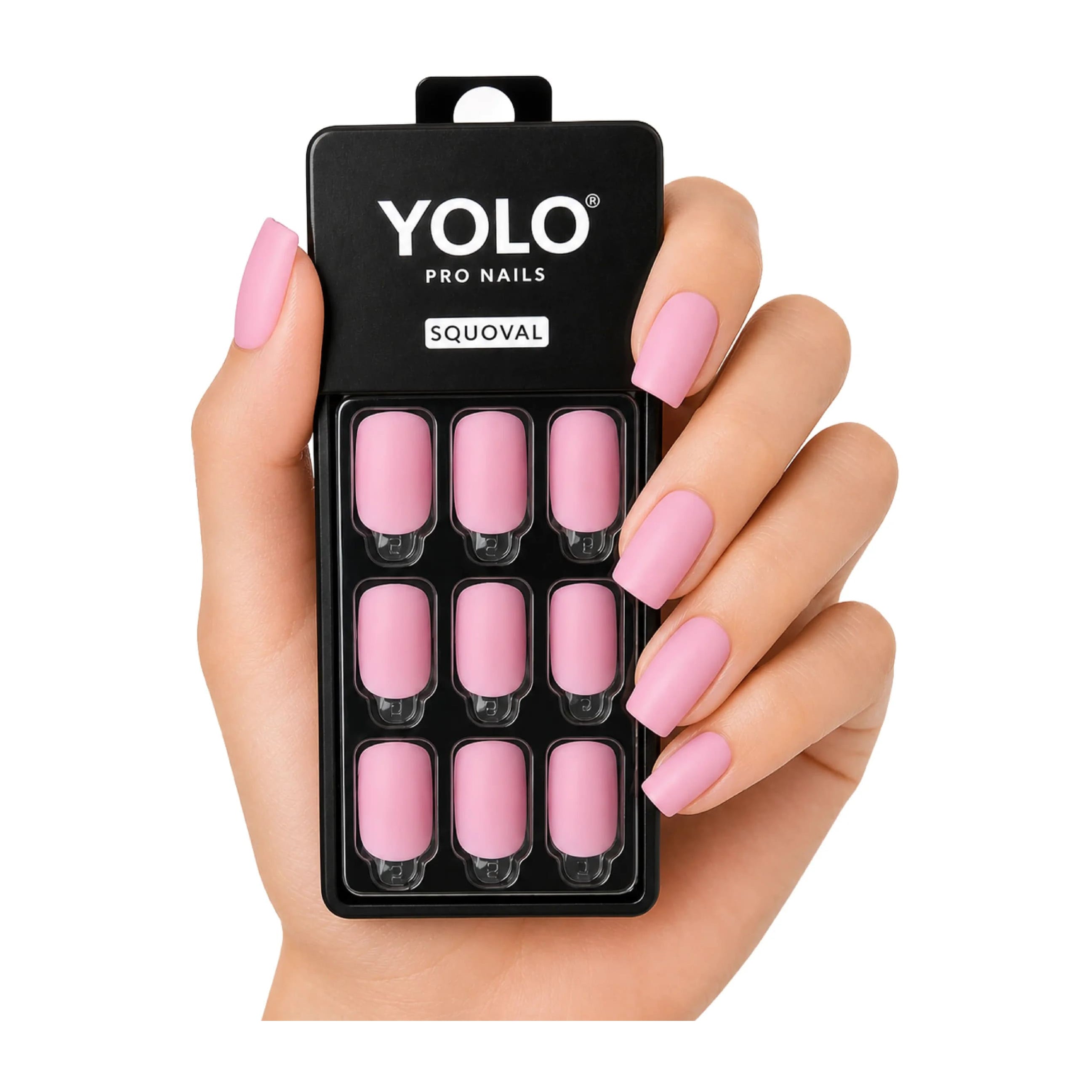 Yolo Squoval Short Pro Nails - SS-117-Rosie