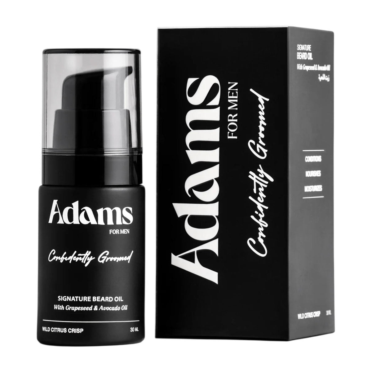 Adams For Men Signature Beard Oil - 30ml - Bloom Pharmacy