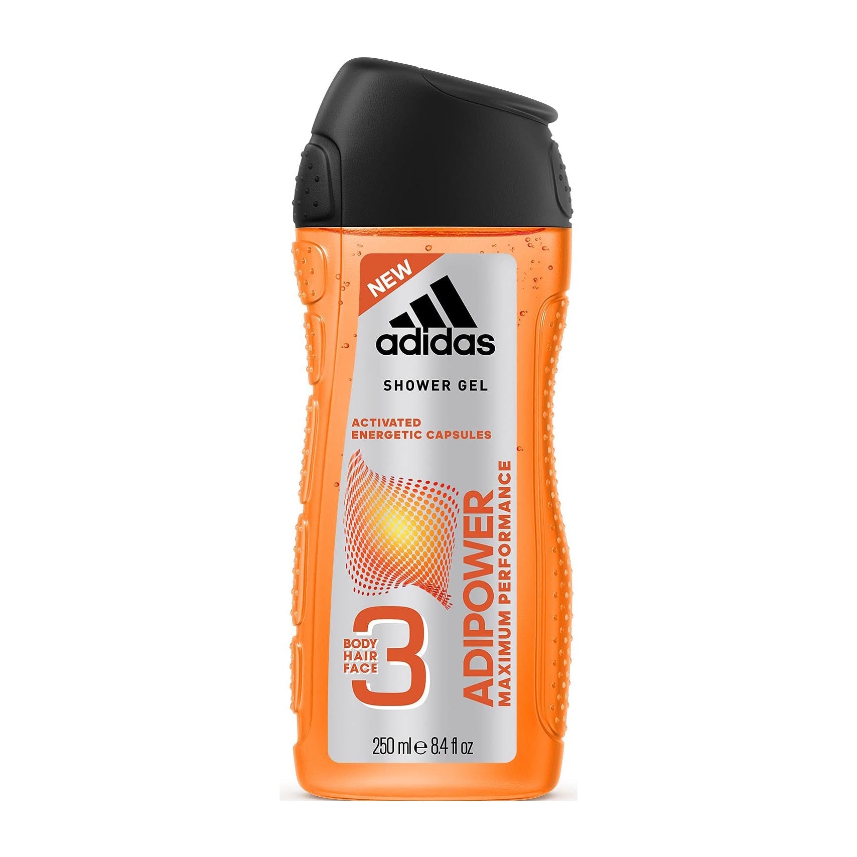 Adidas 3 In 1 Adipower Shower Gel - 250ml - Bloom Pharmacy