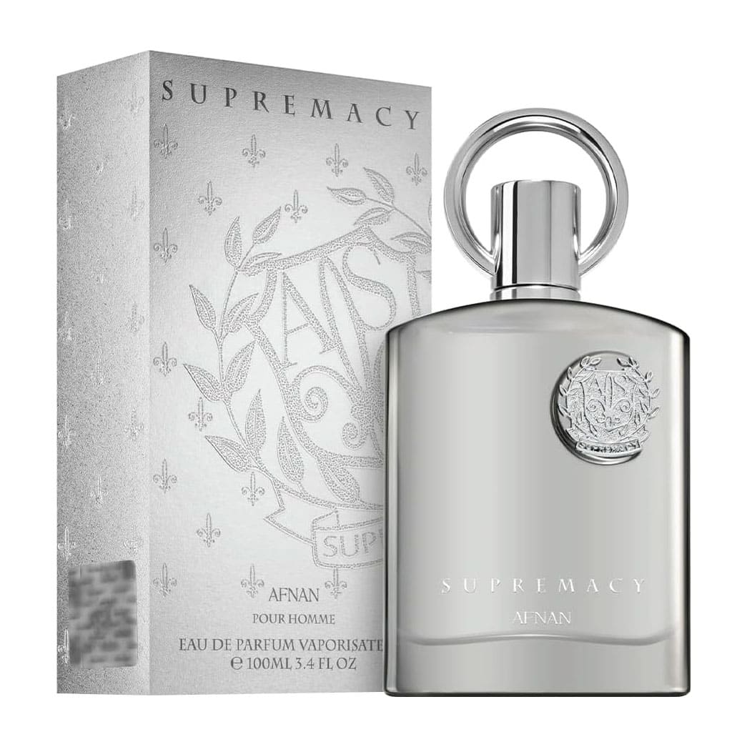 Afnan Supermacy Silver EDP For Men - 100ml - Bloom Pharmacy
