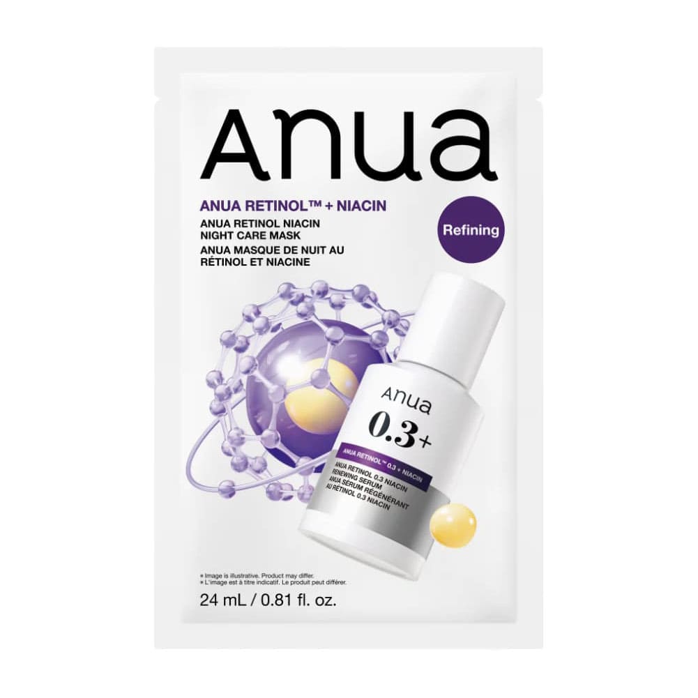 Anua Retinol Niacin Night Care Mask - 1 Sheet - Bloom Pharmacy