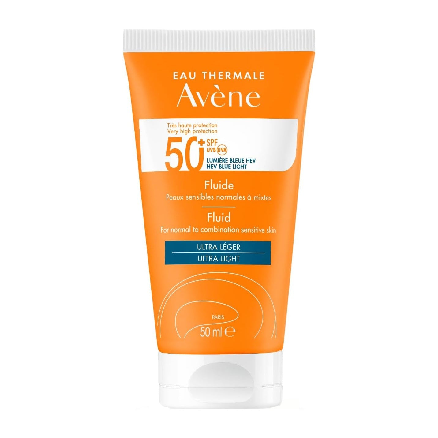 Avene Fluid SPF 50+ Sunscreen - 50ml - Bloom Pharmacy