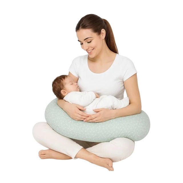 BabyJem Nursing & Baby Support Pillow - Green Floraloeko - Bloom Pharmacy