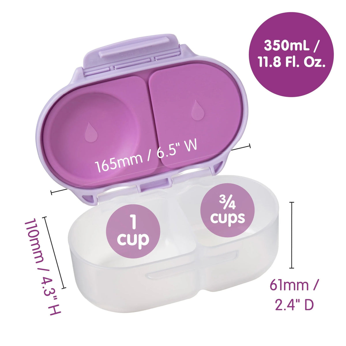 B.Box Snackbox - 350ml - Bloom Pharmacy