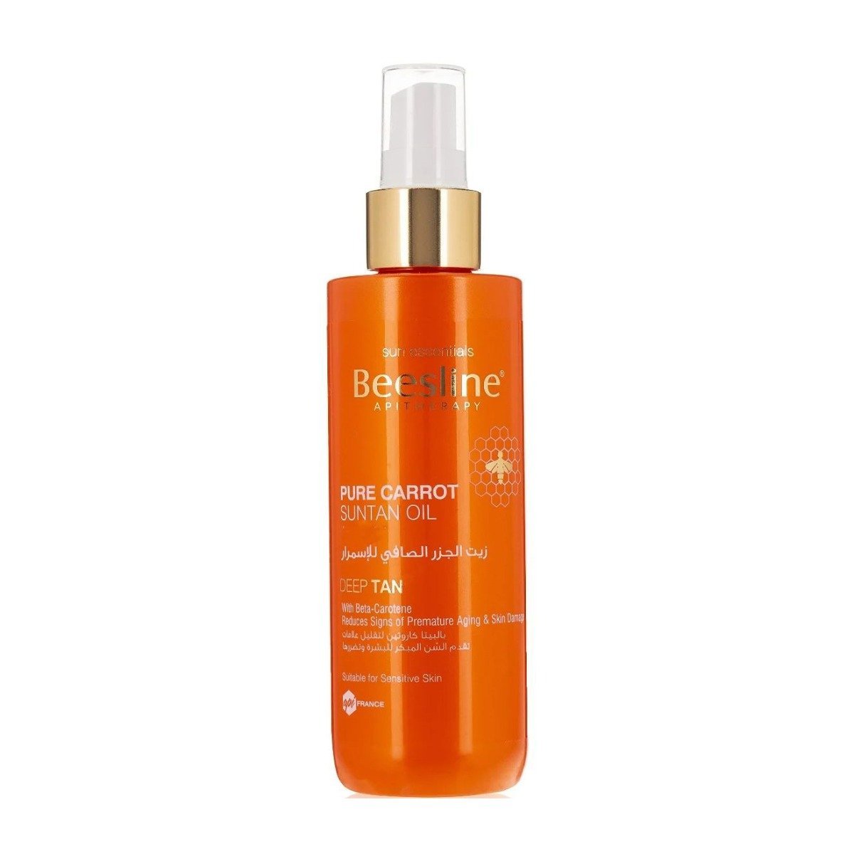 Beesline Pure Carrot Sun Tan Oil Spray - 200ml - Bloom Pharmacy