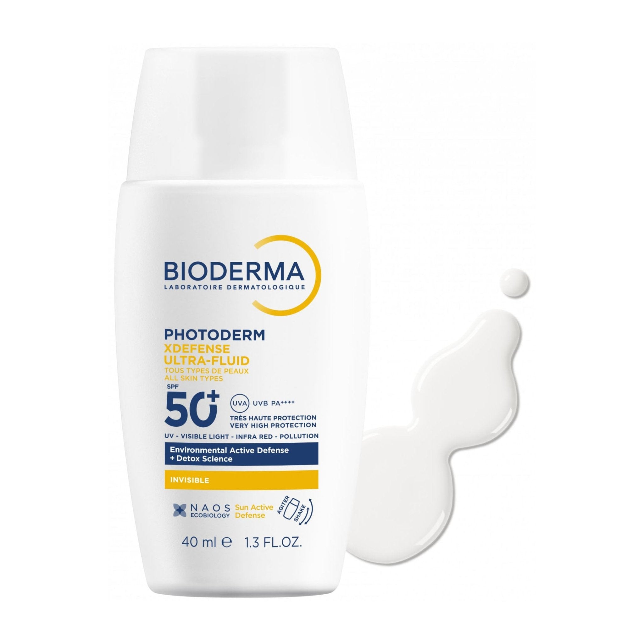 Bioderma Photoderm Xdefense Ultra Fluid SPF 50+ Invisible Sunscreen - 40ml - Bloom Pharmacy