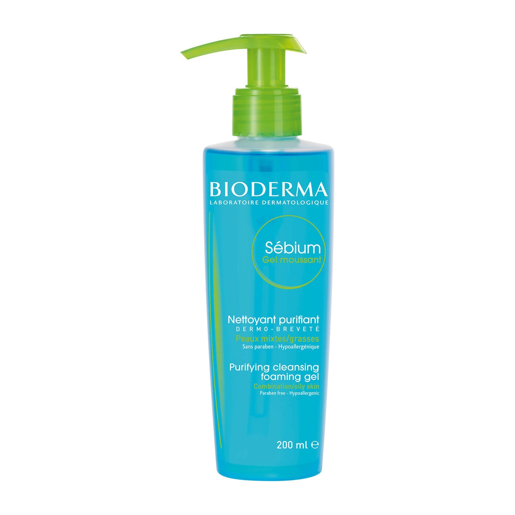 Bioderma Sébium Purifying Cleansing Foaming Gel For Combination to Oily Skin - Bloom Pharmacy