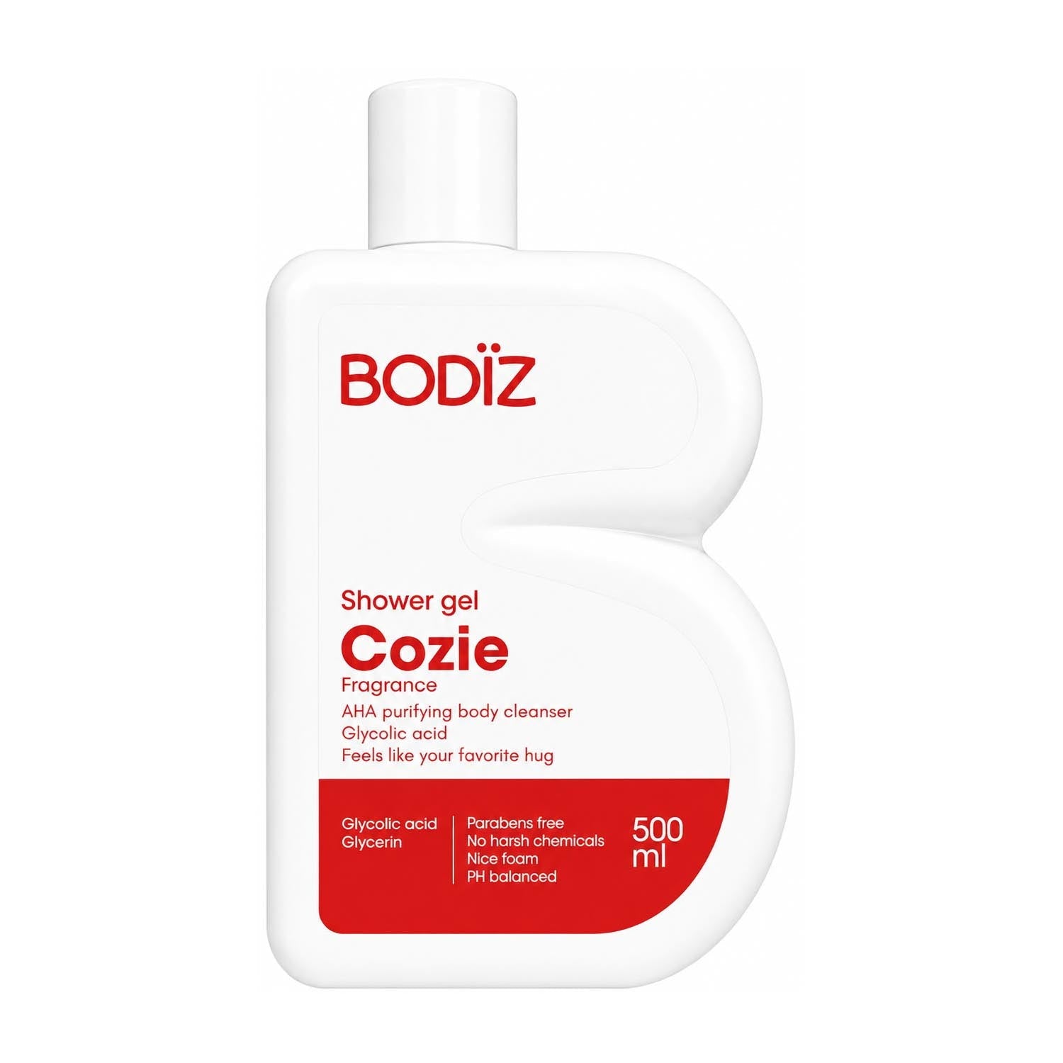 Bodiz Cozie Shower Gel - 500ml - Bloom Pharmacy