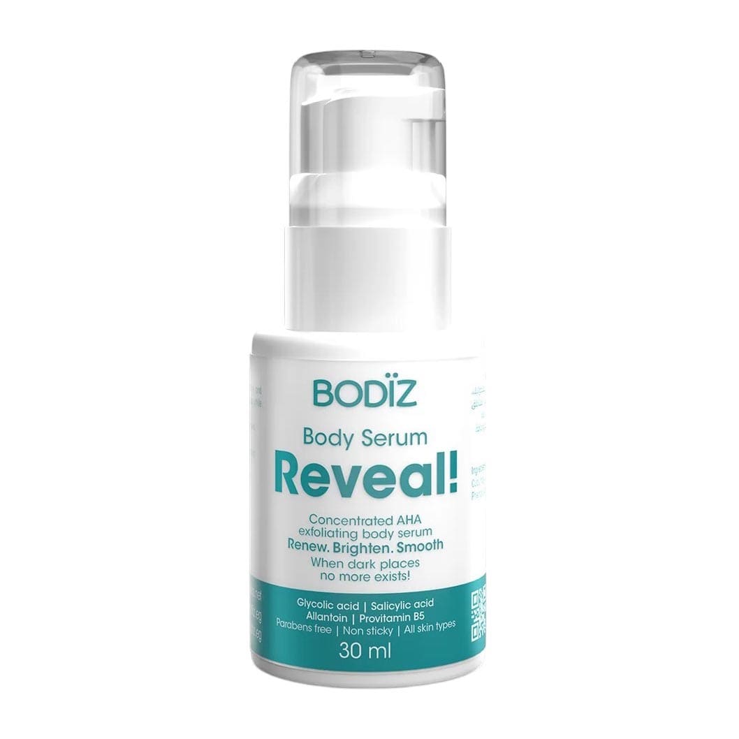 Bodiz Reveal Glycolic Acid Serum - 30ml - Bloom Pharmacy