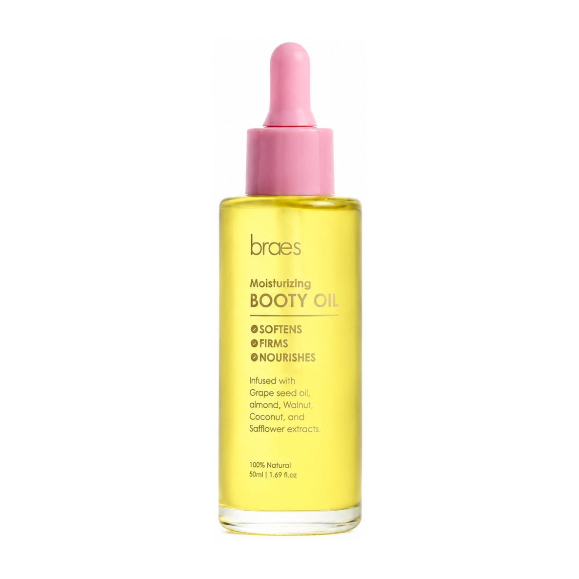 Braes Booty Oil - 50ml - Bloom Pharmacy