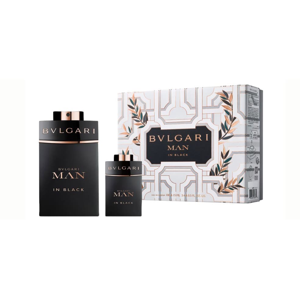 Bvlgari Man In Black EDP For Men Gift Set - Bloom Pharmacy