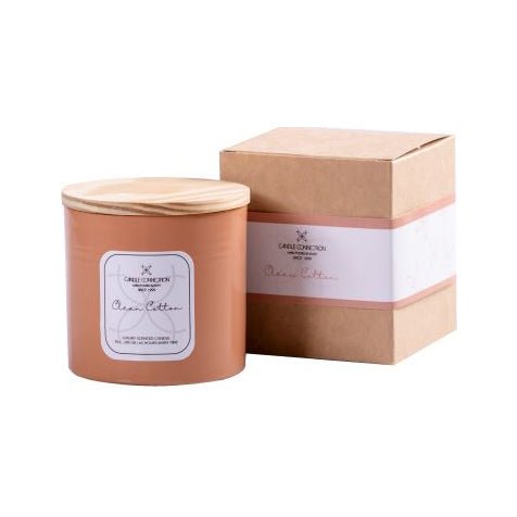 Candle Connection Clean Cotton Scented Candle Cup - Bloom Pharmacy