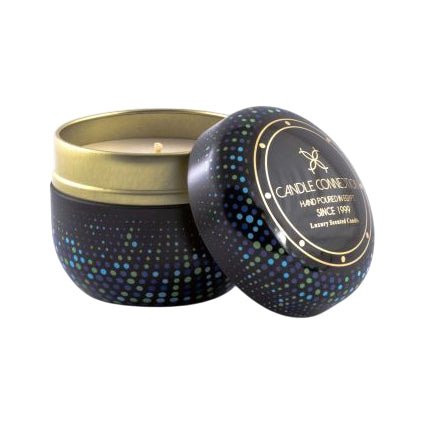 Candle Connection Polka Dots In Blue Scented Candle - Bloom Pharmacy