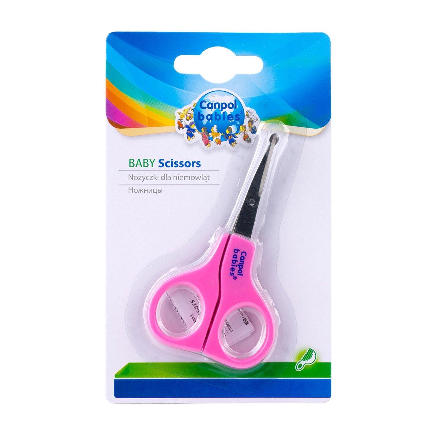 Canpol babies Round Tip Baby Nail Scissors without Cover - Bloom Pharmacy