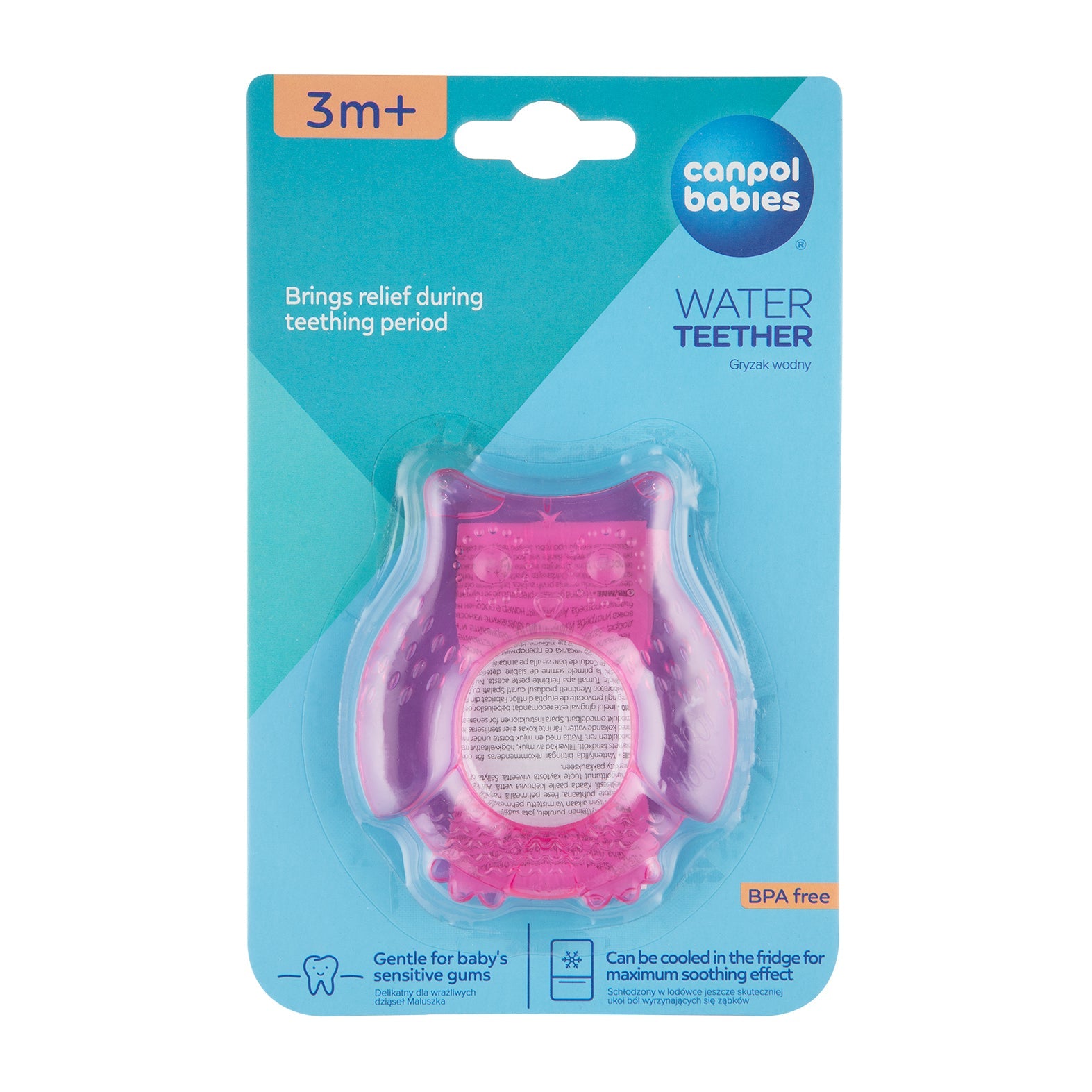 Canpol Babies Water Teether (3m+) - Owl - Bloom Pharmacy