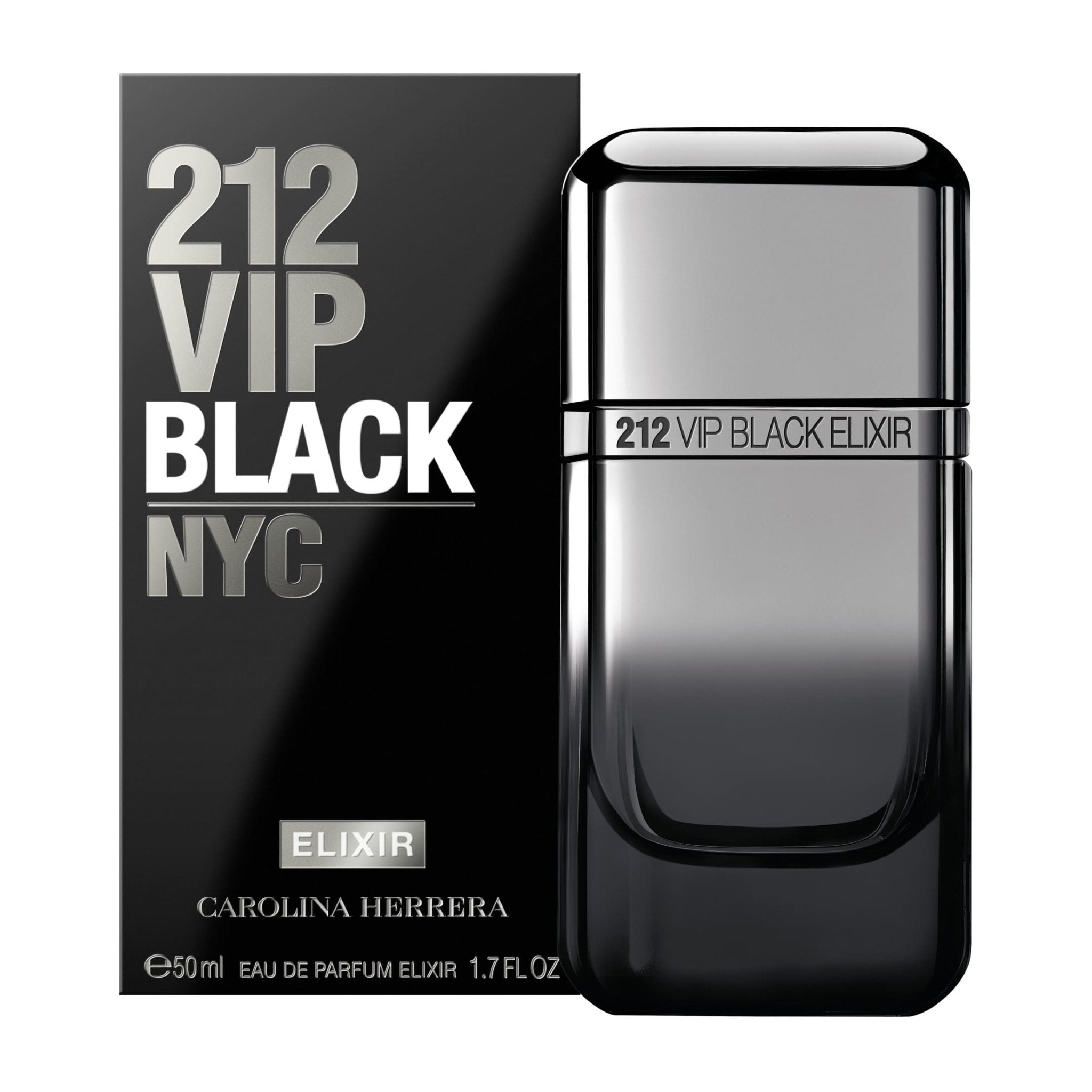 Carolina Herrera 212 Vip Black Elixir EDP For Men - Bloom Pharmacy
